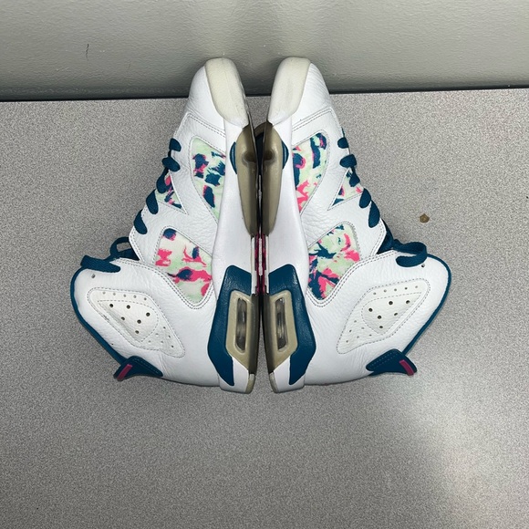 air jordan 6 retro green abyss